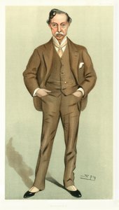 Artist and R A, William Quiller Orchardson, Scottish artist by Leslie Matthew Ward