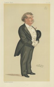 Charles Towry-Law, The Lord Ellenborough by Leslie Matthew Ward