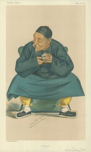 His Excellency Kuo Sun Tao, China, 16 June 1877, Vanity Fair cartoon by Leslie Matthew Ward
