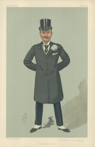 Major John Eustace-Jameson by Leslie Matthew Ward