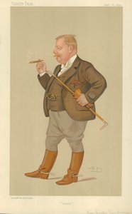 Mr Edward Linley Sambourne, Sammy, 16 January 1892, Vanity Fair cartoon by Leslie Matthew Ward