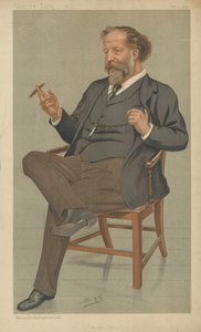 Mr J Comyns Carr by Leslie Matthew Ward