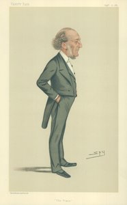 Mr John Walter, The Times, 10 September 1881 by Leslie Matthew Ward