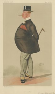 Mr Reginald Walkeline Chandos-Pole by Leslie Matthew Ward