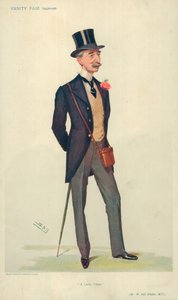 Mr W Hall Walker MP, A lucky owner, 21 June 1906, Vanity Fair cartoon