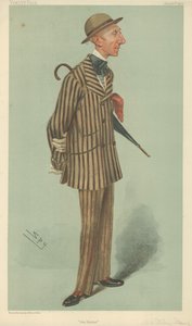 Mr William Crawfurd Stirling-Stuart, The hatter, 23 June 1904, Vanity Fair cartoon