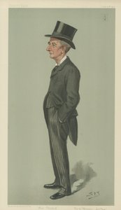 Mr William Reynell Anson by Leslie Matthew Ward