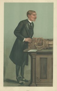 Mr William St John Fremantle Brodrick, War, 18 July 1901, Vanity Fair cartoon