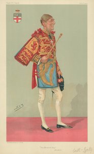 Sir Alfred Scott-Gatty, The Minstrel Boy, 1 December 1904, Vanity Fair cartoon