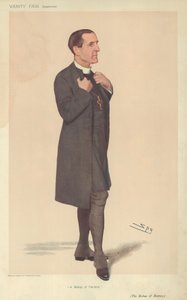 The Bishop of Stepney, A Bishop of Decision, Vanity Fair Cartoon by Leslie Matthew Ward