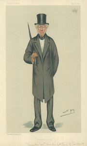 The Earl of Selkirk, Created in 1646, 20 May 1882, Vanity Fair cartoon by Leslie Matthew Ward