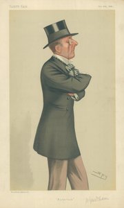 The Hon Percy Scawen Wyndham, Aesthetics, 30 October 1880, Vanity Fair Cartoon