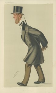 The Honourable George Charles Brodrick by Leslie Matthew Ward