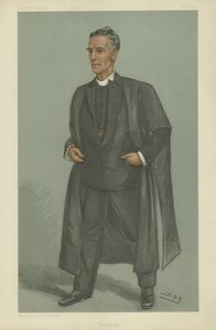 The Right Hon Canon Edward Lyttleton by Leslie Matthew Ward