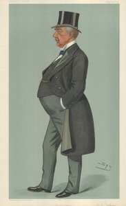The Right Hon William Lawies Jackson by Leslie Matthew Ward