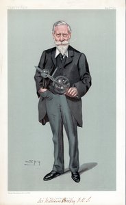 William Crookes, British physicist and chemist, 1903