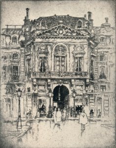 The Porte de Valois, Palais-Royal, 1915