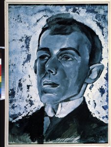Portrait of the Poet Ossip Mandelstam (1891-1938) by Lev Aleksandrovitc Bruni
