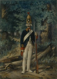 Grenadier of the Preobrazhensky Regiment in 1800