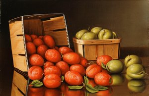 Baskets of Plums