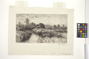 Afternoon In March, Schleissheim, Bavaria by Lewis Henry Meakin