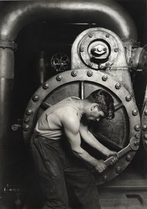Power House Mechanic by Lewis Wickes Hine