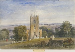 Endon Church by Lewis John Wood
