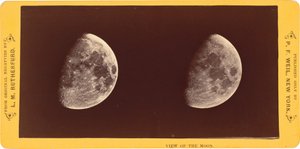 View of the Moon, 1860 by Lewis Morris Rutherfurd