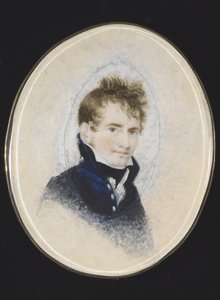 Portrait of Paul Peckham, c.1810-20 by Lewis Peckham