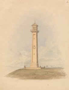Design for a Monument by Lewis Vulliamy