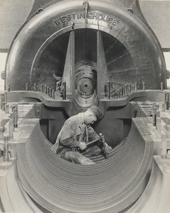 Heart of the Turbine by Lewis W. Hine
