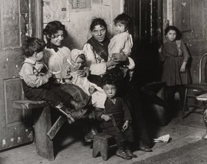 An Italian Home Near Hull House by Lewis Wickes Hine