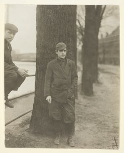 Bleach Room Boy, Leon Halcourt, 16 Years Old, Lawrence, Massachusetts by Lewis Wickes Hine