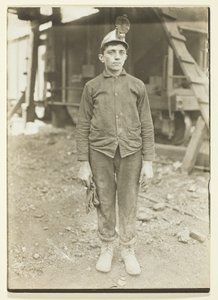 Driver in Pennsylvania Coal Mine by Lewis Wickes Hine