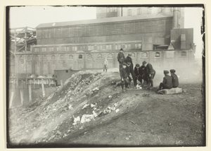 Gang Rendezvous, Yonkers by Lewis Wickes Hine