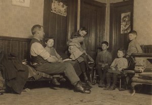 Home of Alfred Benoit in New Bedford, Massachusetts, a Child Sweeper at Bennett Mill and One of 11 Children