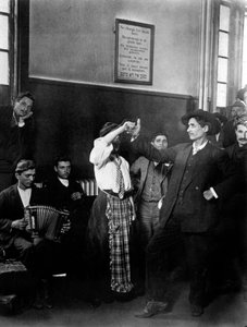 Immigrants in Ellis Island by Lewis Wickes Hine
