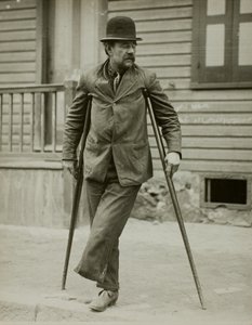 Industrial Hazard, Steel Worker by Lewis Wickes Hine