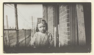 Lilie Stainers, 7 years old. Atlanta, Georgia by Lewis Wickes Hine