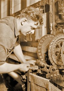 Portrait of a powerhouse mechanic