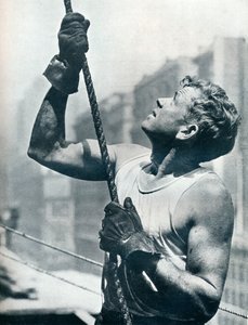 The Empire State Building: Skyscraper Workers by Lewis Wickes Hine