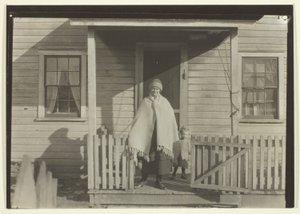 Wife, Child, and Home of Pennsylvania Coal Miner by Lewis Wickes Hine