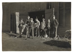 Woodbury Bottle Works by Lewis Wickes Hine