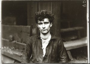 Young German Steelworker, Pittsburgh by Lewis Wickes Hine