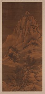 Snowscape after Guo Xi, Qing dynasty, 1702