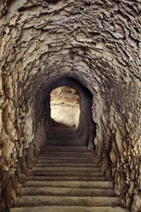 Catacombs of Kom-esh-Shuqafa, Interior of the Hypogeum by Unbekannt Unbekannt