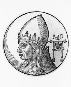 Portrait of Gregory IX (Ugolino dei Conti di Segni, circa 1170-1241)