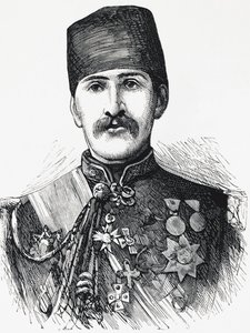 Portrait of Reuff Pasha, Minister of War of Ottoman Empire by Unbekannt Unbekannt
