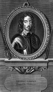 Portrait of Thomas Fairfax, 3rd Lord Fairfax of Cameron (1612-1671), English general and Parliamentary commander-in-chief during English Civil War