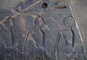 Relief Depicting Prisoners, Temple of Luxor, Thebes by Unbekannt Unbekannt